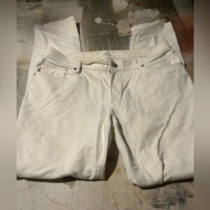 Lou and Grey Cream Denim Jeans